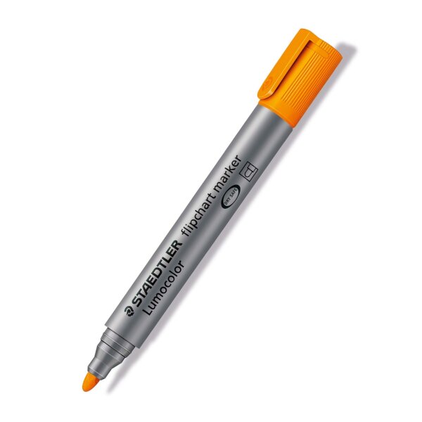 Flipchartmarker Lumocolor nachfüllbar, Rundspitze 2mm - orange