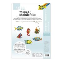 Mobilefolie transparent 0,2mm, 22x51cm 10 Bogen, farblos