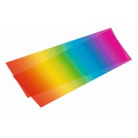 Regenbogentransparentpapier 115g/m², 22x51cm 25...