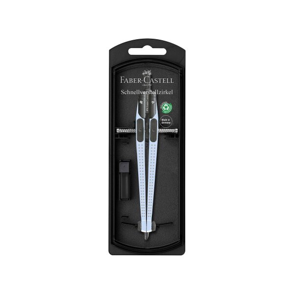 Grip Schnellverstellzirkel sky blue, sortenrein
