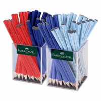 Jumbo Grip Bleistift, B, 2er Köcher mit 72...