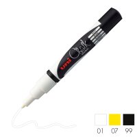 Kreide-Marker Uni Chalk PWE-3MS, 0,9 - 1,3 mm - 3 Farben