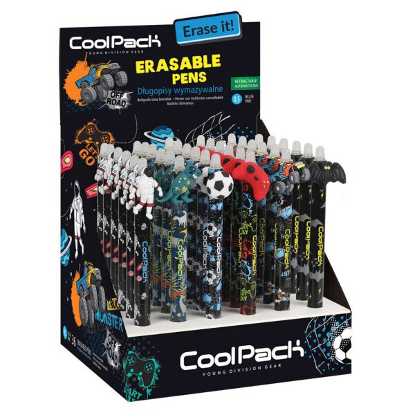 Coolpack Boys New  Radierbarer Stift 36er Display