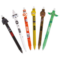 Star Wars Radierbarer Stift mit Druckmechanik 36er Display