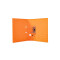 Motiv-Ordner Karton A4 breit Colour - orange