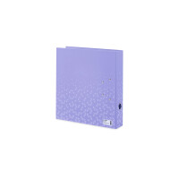 Motiv-Ordner Karton A4 breit Colour - violett
