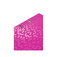 Motiv-Ordner Karton A4 breit Colour - pink