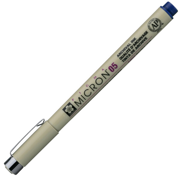 Pigmentliner Pigma Micron 0,50 mm -  Königsblau