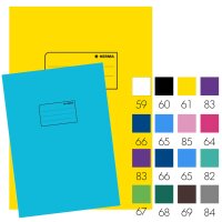 Heftschoner Recycling-Papier A4 - 16 Farben
