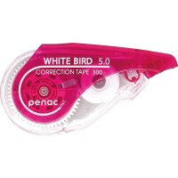 Korrekturband White Bird transparent, 5 mm x 8,2 m - 5...