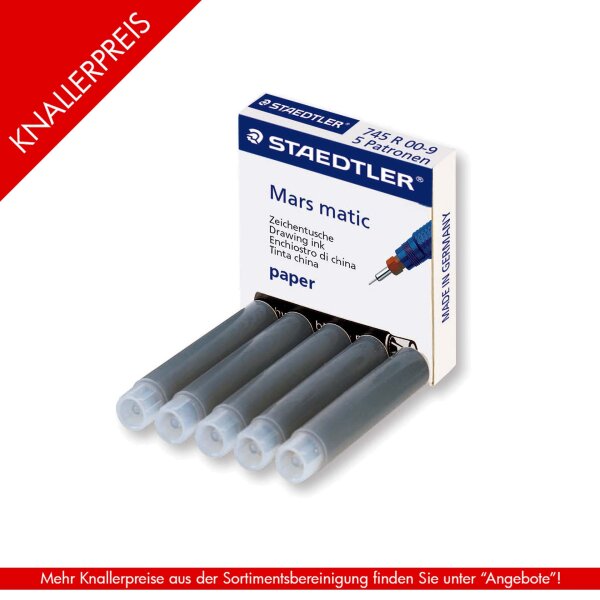 Zeichentusche Mars matic sw 0,9ml