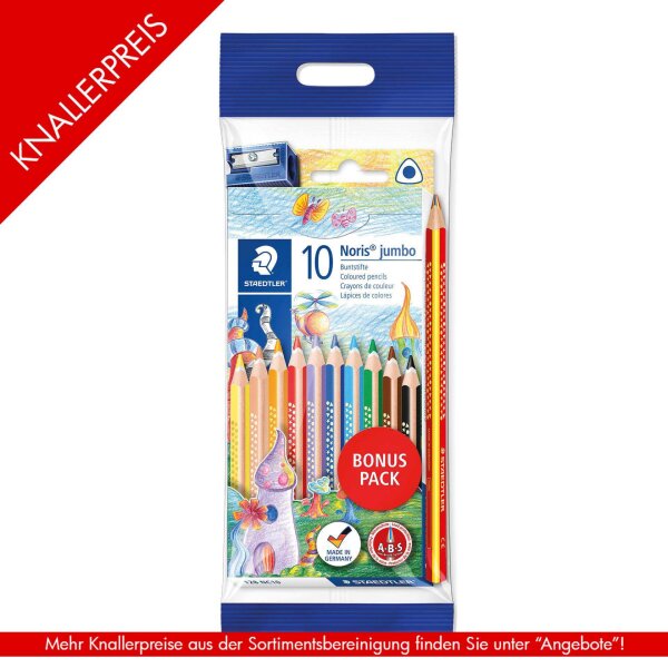 Noris Club® Jumbo Promotion Set 10er Etui plus...