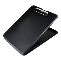 SlimMate Portable Desktop 240x335 mm, oben öffnend, Innenfach, schwarz - schwarz