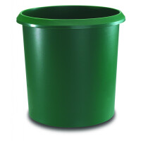 Läufer Allrounder Papierkorb grün, 18L, 10er Set - grün