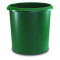 Läufer Allrounder Papierkorb grün, 18L, 10er Set - grün