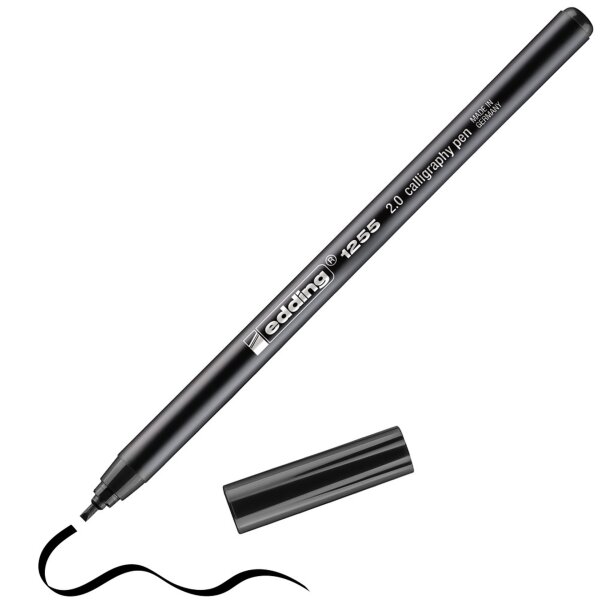 Kalligrafiestift 1255 2,0mm - schwarz