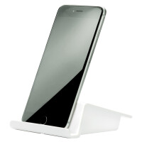 UP Tablet Stand, mit Soft-Grip Oberfläche und Kabelhalterung - weiß