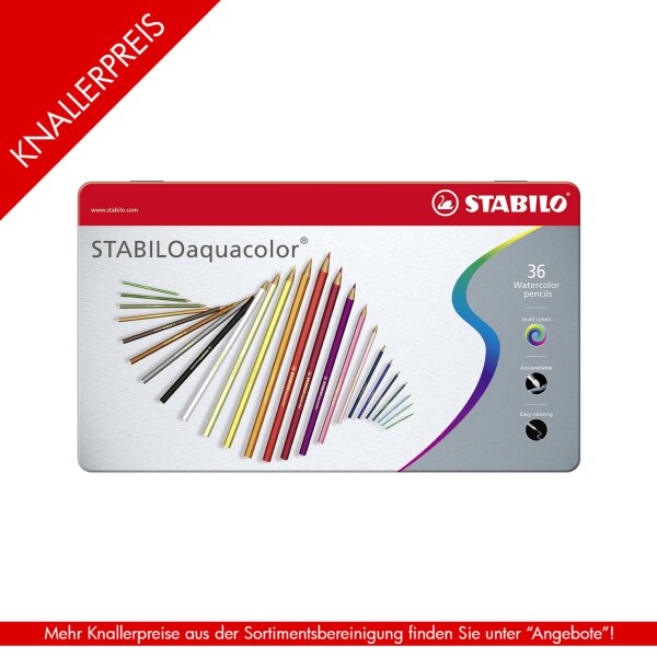 Aquarell-Buntstift STABILOaquacolor® Etui
