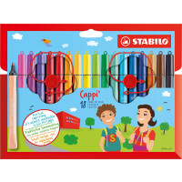 STABILO cappi 18pc cardboard wallet