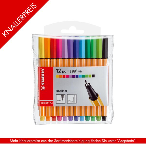 STABILO point 88 Mini 12er Etui