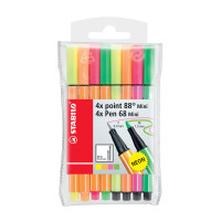 STABILO point 88/Pen 68 Mini neon wallet