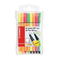 STABILO point 88/Pen 68 Mini neon pochette