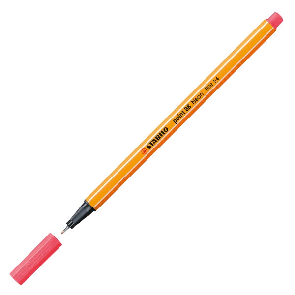 STABILO point 88 fluo red