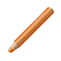 Farbstift woody 3 in 1 wasservermalbar - orange