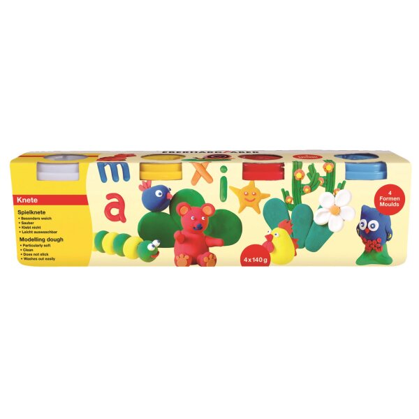 Spielknete 4er Set Basic