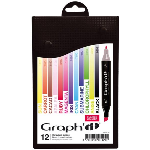 GRAPH-It Marker 12er Set Classic