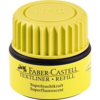 Tinte für Textliner Refill 1549 30 ml, im Karton - gelb