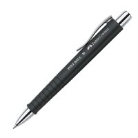 Kugelschreiber Poly Ball M - schwarz