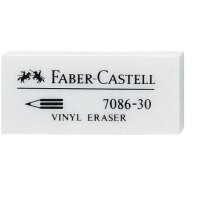 Radierer 7086-30 PVC-free 41 x 18 x 11 mm - weiß