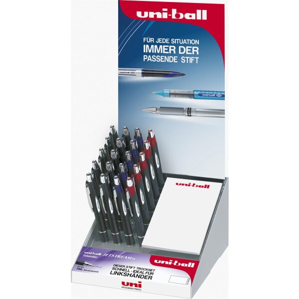 20er POS Modul uni-ball® JETSTREAM RT, farbig sortiert