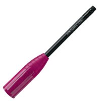 Bleistift PERFECT PENCIL III Brombeer, schwarz - B, mit...