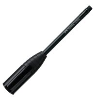 Bleistift PERFECT PENCIL III schwarz - B, mit Radierer