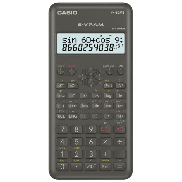 Casio Taschenrechner FX-82 MS 2. Edition