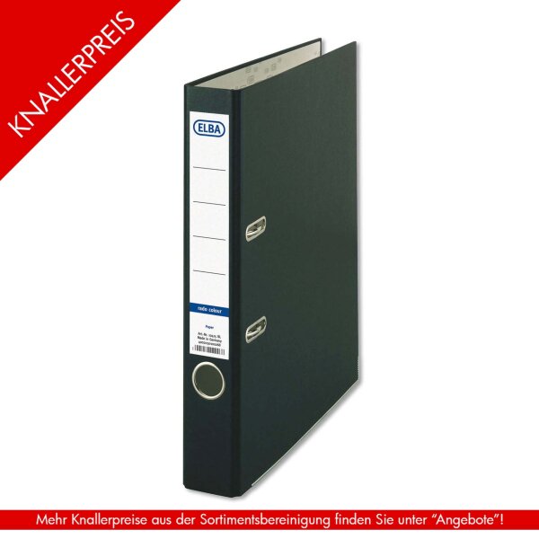 ELBA Ordner smart Original Papier, Rückenbreite 5 cm,...