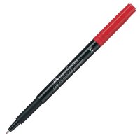 Folienstift Multimark M 1,0 mm, wasserfest - rot