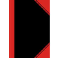 LANDRÉ China-Kladde schwarz/rot, A4, 96 Blatt, 70...
