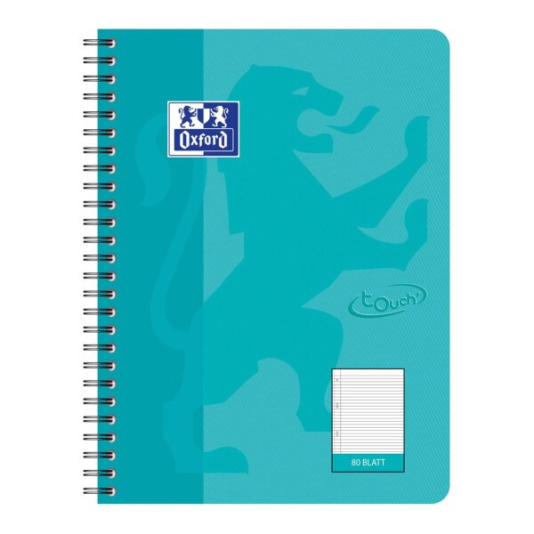 Collegeblock OXFORD Touch B5-80 Blatt, 90g/qm Optik Paper...