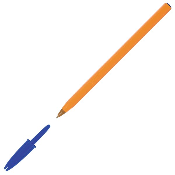 BIC® Cristal® Original Orange Fine Kugelschreiber, 0,35mm...