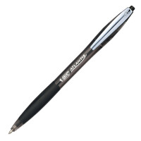 Druckkugelschreiber ATLANTIS Soft 0,4 mm - schwarz