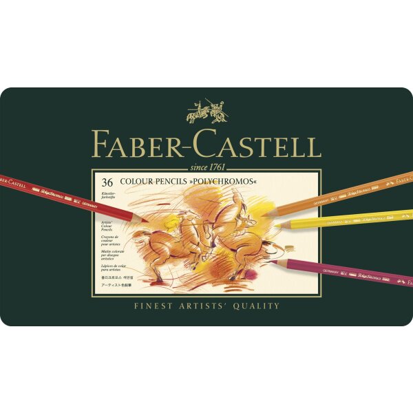 Farbstift Polychromos 36er Metalletui