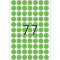 Markierungspunkte Ø 13 mm - grün, 2464 St.