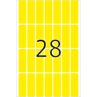 Vielzweck-Etikett 13x40 mm - gelb