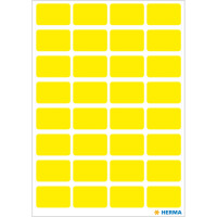 Vielzweck-Etikett 12x18 mm - gelb