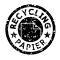 Heftschoner Recycling-Papier A4 - hellgrau