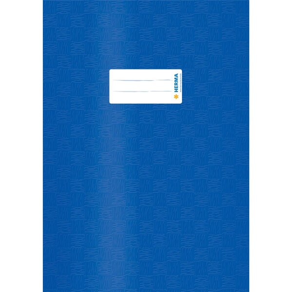 HERMA Heftschoner PP gedeckt A4 blau - 25er Packg.