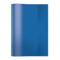 Heftschoner A5 PP transparent  25er Pack - blau